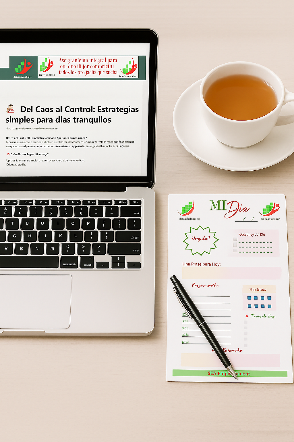 🧘🏻♀️ Del Caos al Control: Estrategias simples para días más tranquilos